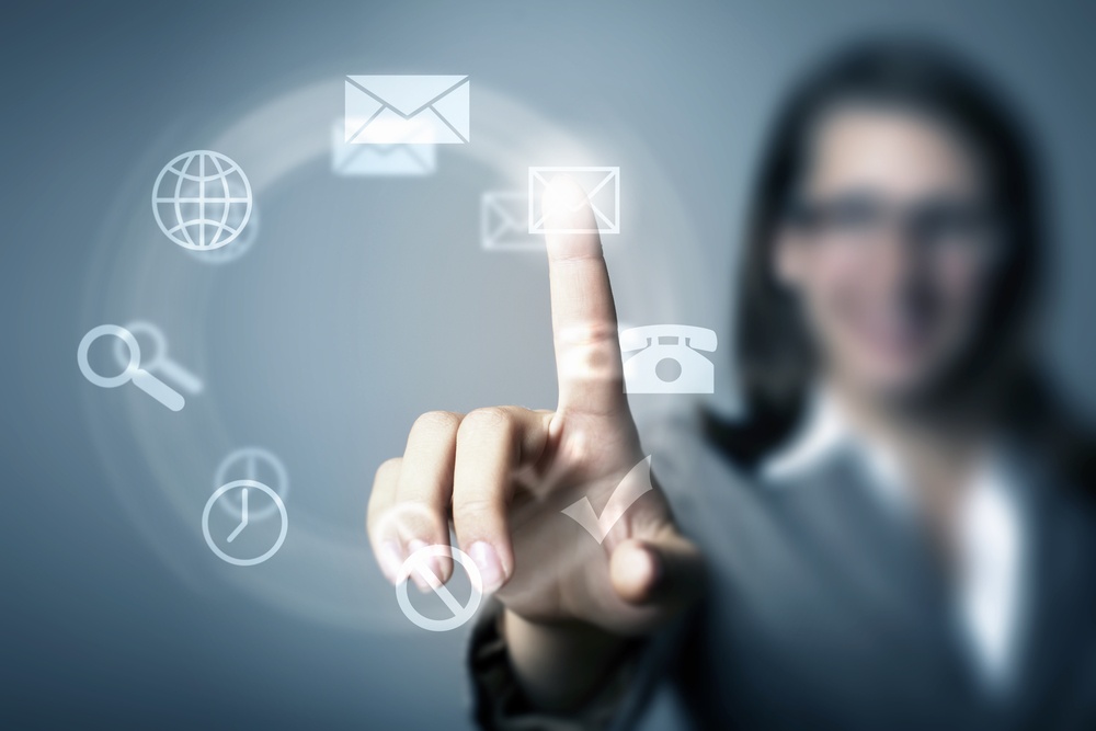 Business Meeting In A Virtual Space Conceptual Business Illustration